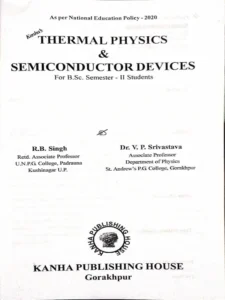 Thermal Physics & Semiconductor Devices
