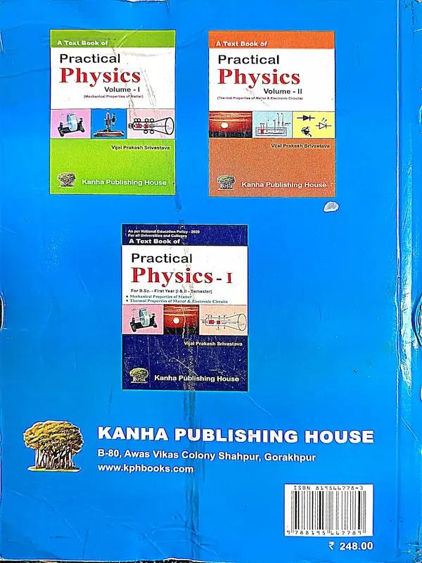 Practical Physics II BSc Second Year Semester 3 and 4.