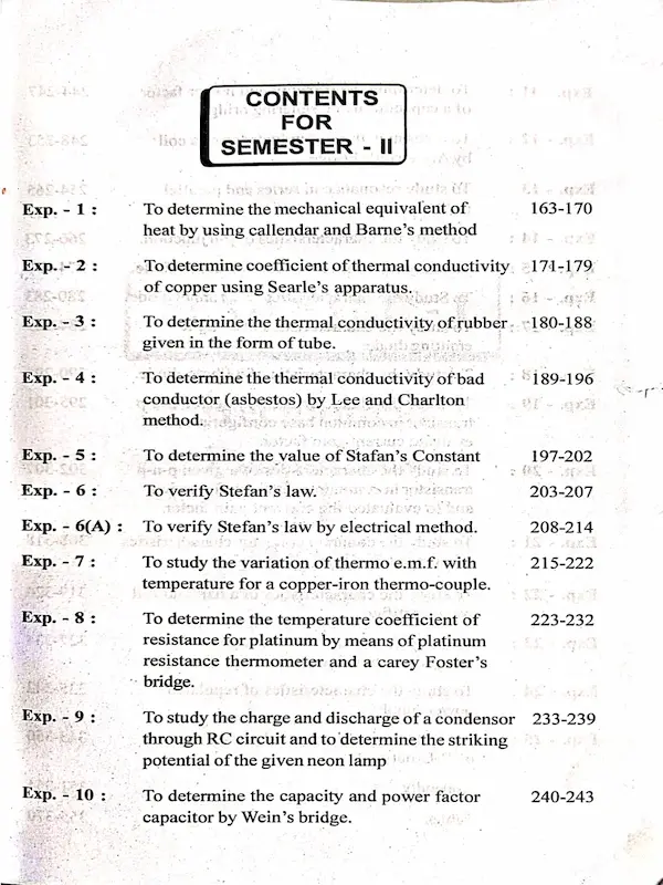 pw5 Practical Physics-I B.Sc 1st & 2nd Semester | Kanha