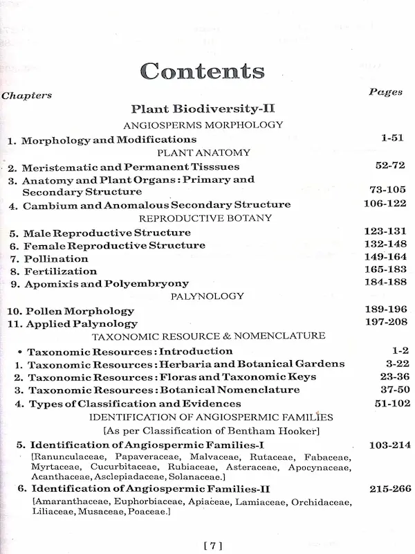 Botany Plant Biodiversity II BSc Semester 2 Botany...