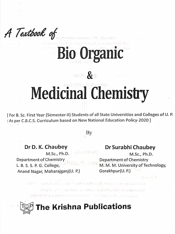 Bio Organic and Medicinal Chemistry