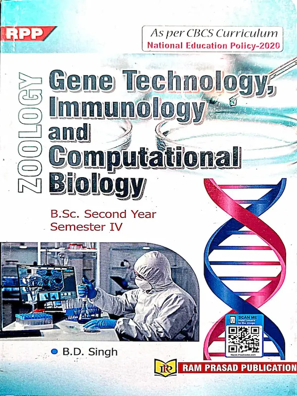 zoology 4th Semester Testbook.