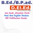 B.ed/ D.el.ed/ B.P.ed