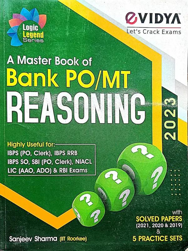 bank po mt reasoning book 2023 cover