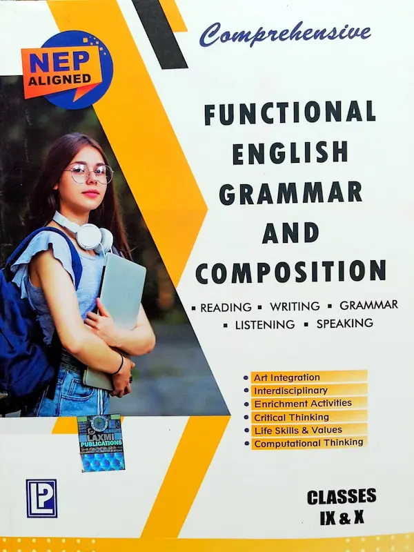 Functional English Grammar And Composition Book For Classes 9 And 10