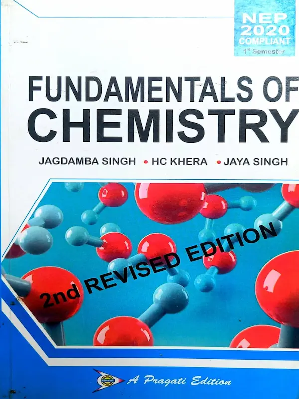 Fundamentals of Chemistry B.Sc 1st Semester Pragati Publication