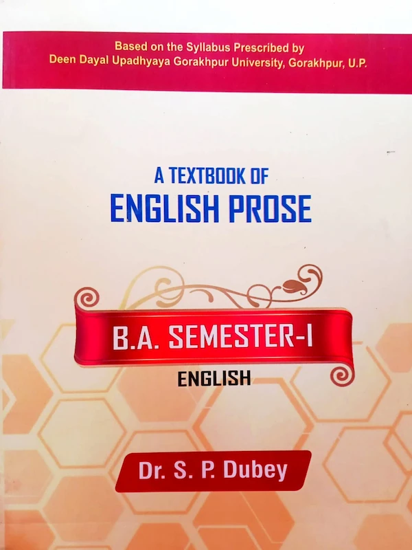 English Prose | B.A. Semester-I English | 2026